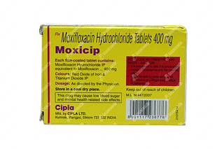 Moxicip 400 MG Tablet 10