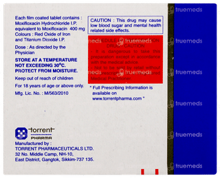 Moxif 400 Tablet 5