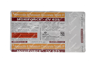 Moxiforce Cv 500/125 MG Tablet 10