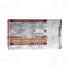 Moxiforce Cv 625 Tablet 10 Moxiforce Cv 625 Tablet 10