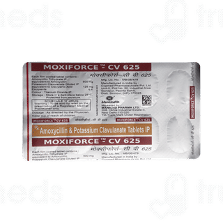Moxiforce Cv 625 Tablet 10
