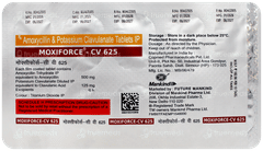 Moxiforce Cv 625 Tablet 10