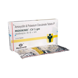 Moxikind Cv 1gm Tablet 6