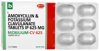 Moxilium Cv 500/125 MG Tablet 6