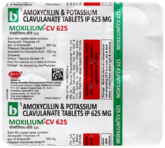 Moxilium Cv 500/125 MG Tablet 6