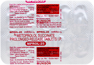 Mprol 25 Tablet 10