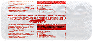 Mprol 50 Tablet 10