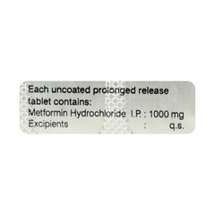 Mr Met 1000 Mg Tablet Pr 10 Mr Met 1000 Mg Tablet Pr 10