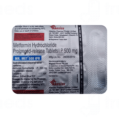 Mr Met 500 Ipr Tablet 10 Mr Met 500 Ipr Tablet 10