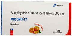Mucomix Et Orange Flavour Sugar Free Effervescent Tablet 10 Mucomix Et Orange Flavour Sugar Free Effervescent Tablet 10