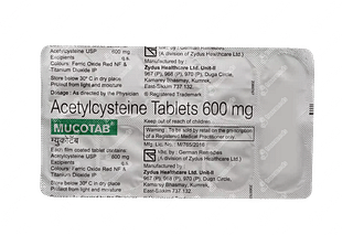 Mucotab 600 MG Tablet 10