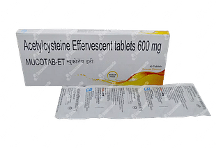 Mucotab Et 600 MG Tablet 10