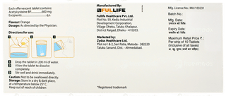 Mucotab Et Orange Flavour Sugar Free Effervescent Tablet 10