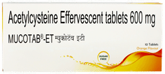 Mucotab Et Orange Flavour Sugar Free Effervescent Tablet 10 Mucotab Et Orange Flavour Sugar Free Effervescent Tablet 10