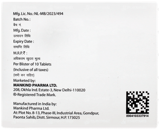 Mycept 750 Tablet 10