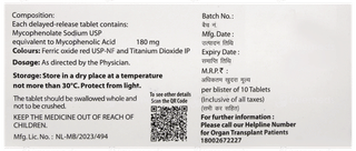 Mycept S 180 Tablet 10