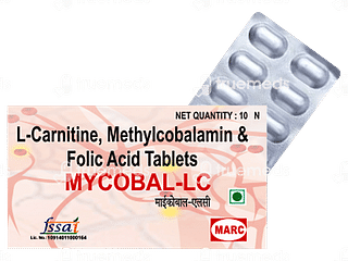 Mycobal Lc 500 Mg/1.5 Mg/1500 MCG Tablet 10