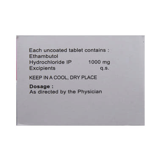 Mycobutol 1000 MG Tablet 10