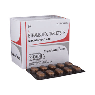 Mycobutol 400 MG Tablet 10