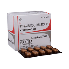 Mycobutol 600 MG Tablet 10
