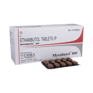 Mycobutol 800 MG Tablet 10