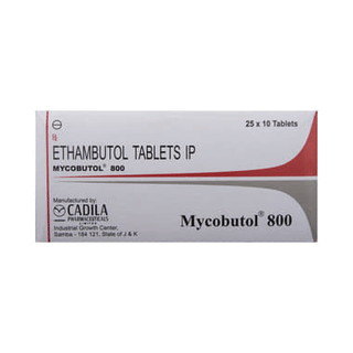 Mycobutol 800 MG Tablet 10