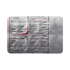 Mycobutol 800 MG Tablet 10
