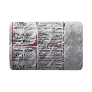 Mycobutol 800 MG Tablet 10