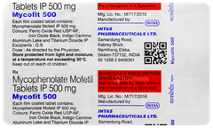 Mycofit 500 Tablet 10 Mycofit 500 Tablet 10