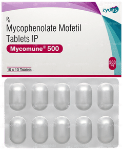 Mycomune 500 Tablet 10 Mycomune 500 Tablet 10