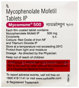 Mycomune 500 Tablet 10
