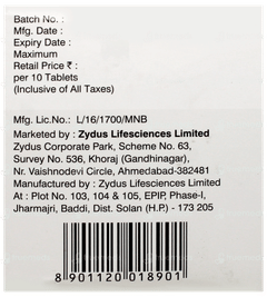 Mycomune 500 Tablet 10 Mycomune 500 Tablet 10