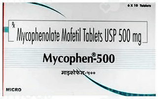 Mycophen 500 Mg Tablet 10