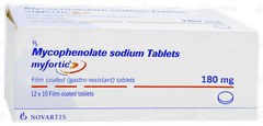 Myfortic 180mg Tablet 10
