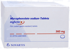Myfortic 360mg Tablet 10