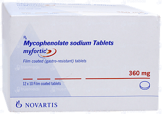 Myfortic 360mg Tablet 10