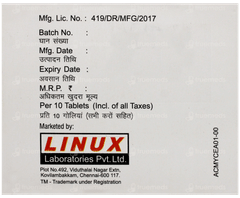 Myocetamol Tablet 10 Myocetamol Tablet 10