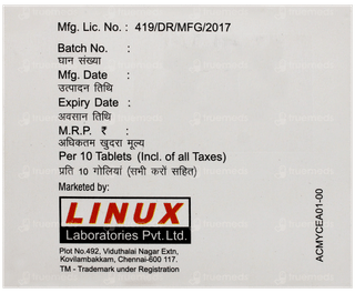 Myocetamol Tablet 10