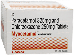Myocetamol Tablet 10 Myocetamol Tablet 10