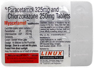 Myocetamol Tablet 10