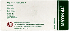 Myonal Tablet 10