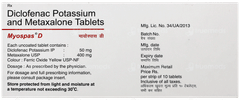Myospas D Tablet 10 Myospas D Tablet 10