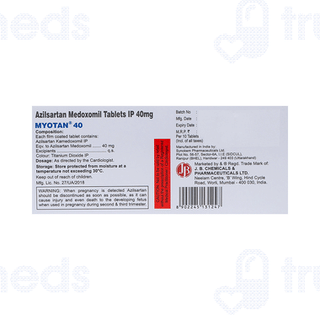 Myotan 40 Tablet 10