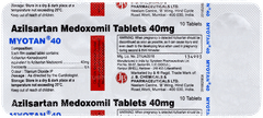 Myotan 40 Tablet 10 Myotan 40 Tablet 10