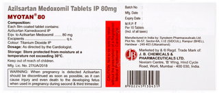 Myotan 80 Tablet 10