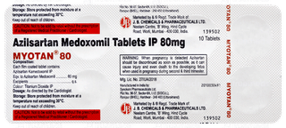 Myotan 80 Tablet 10