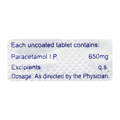 Mypol 650 Mg Tablet 10 Mypol 650 Mg Tablet 10