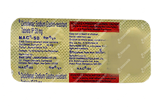 Nac 50 MG Tablet 10