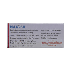 Nac 50 Tablet 10 Nac 50 Tablet 10