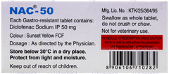 Nac 50 Tablet 10